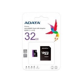Memoria Micro SD con Adaptador Adata / 32gb / SDHC / UHS-I / Clase 10