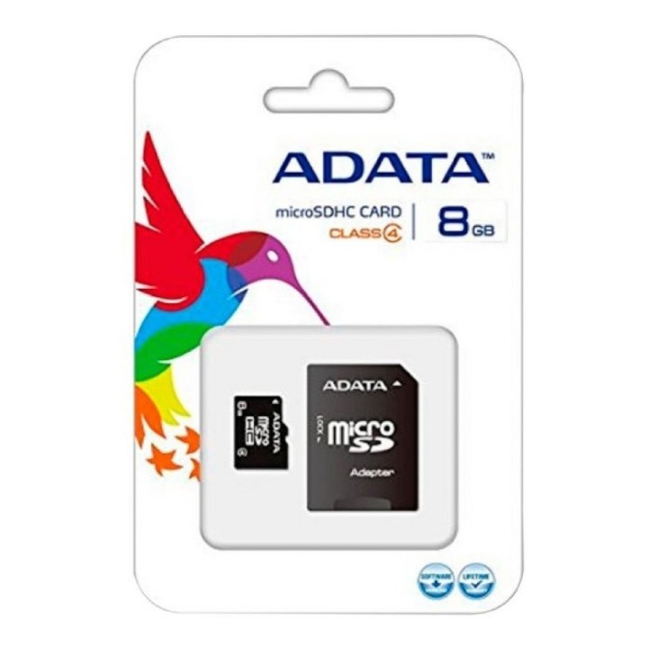 Memoria Micro SD con Adaptador Adata / 4gb / SDHC / UHS-I / Clase 10