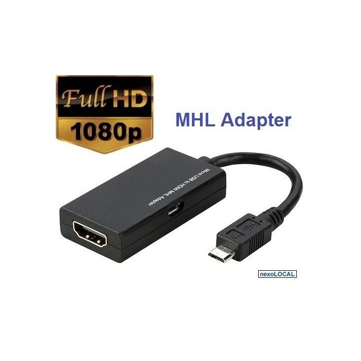 Cable MHL a HDMI Galaxy S2, HTC, LG, SONY