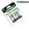 Pack de 2 pilas AA  RECARGABLES 600mAh