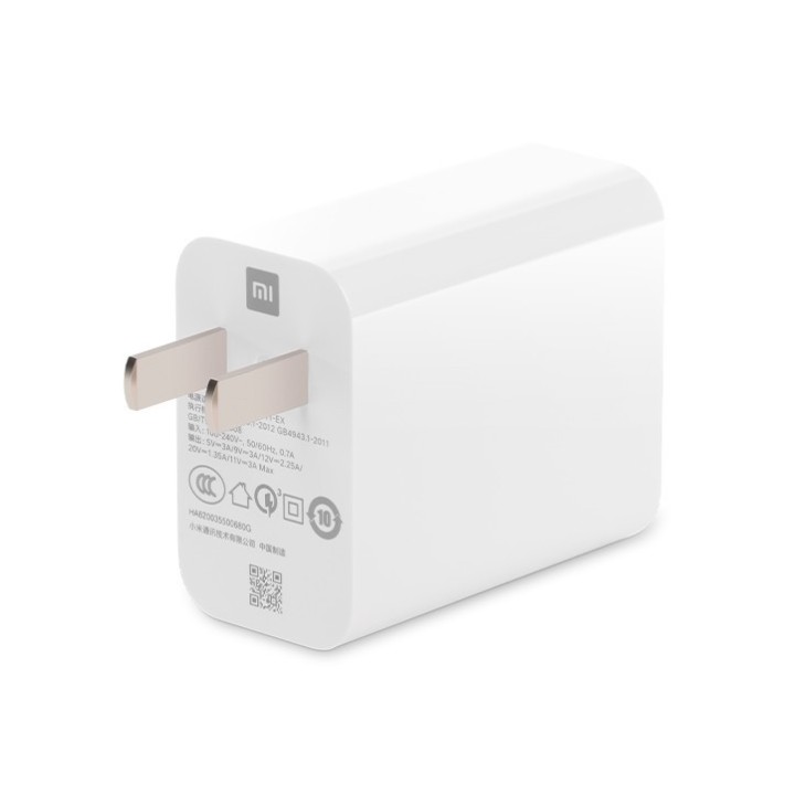 Cargador Xioamin Qualcomm 3.0 19W