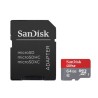 Memoria MicroSD SanDisk  de  64 GB Clase 10 + Adaptador SD