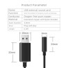 Adaptador de Audio Jack de 3,5mm auricular con micrófono para PC portátil