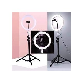 Aro de luz de 12 pulgadas con su trípode