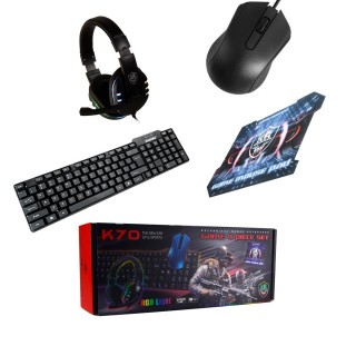 Combo teclado , mouse y headset k70