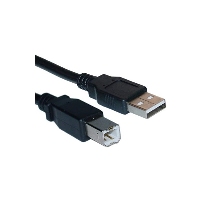 Cable de impresora tipo B, 15 pies