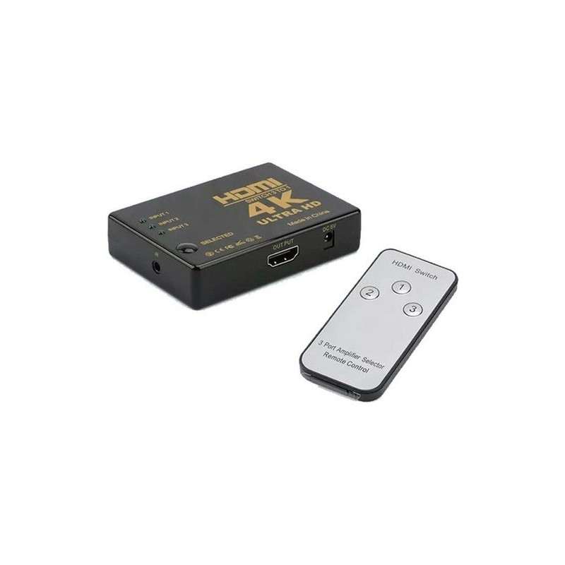 SWITCH HDMI 3 X 1 CON CONTROL