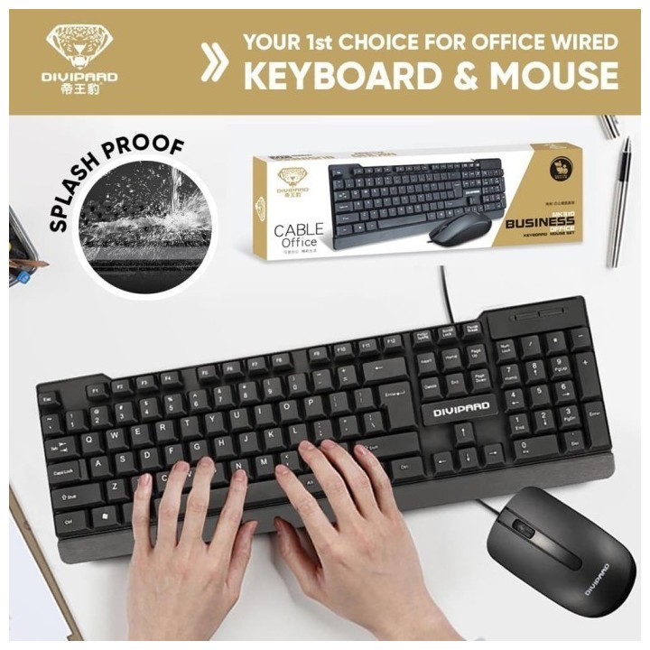 COMBO TECLADO Y MOUSE ALAMBRICO MK 310