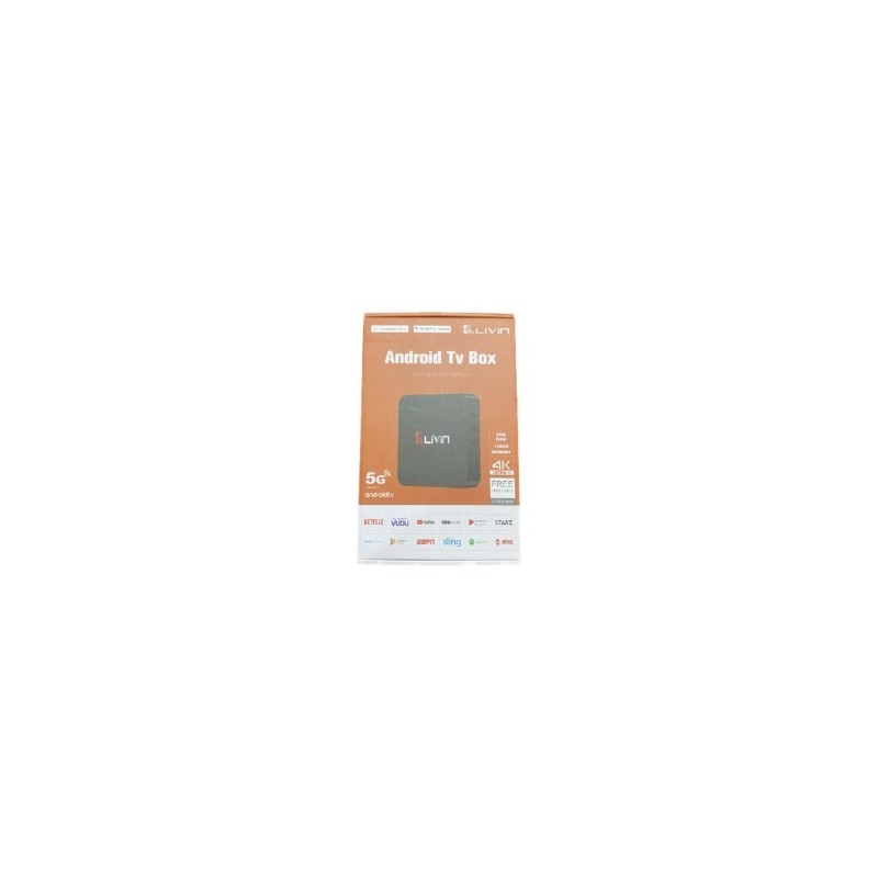 TV BOX LIVIN  ANDROID 4K 5G