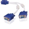 Cable Divisor Splitter VGA 1 Entrada y 2 Salidas