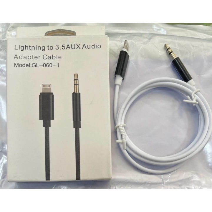 Adaptador de conector de auriculares Lightning a 3,5 mm