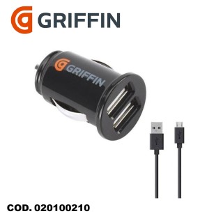 Griffin Cargador Vehículo Tipo V8 Con Cable 2.1A VW-1