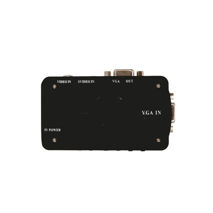 Convertidor  RCA y S-Video A VGA