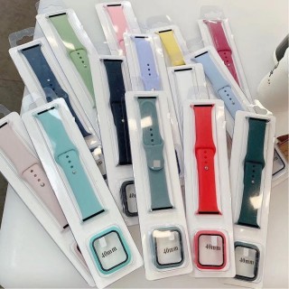 Kit pulsera apple watch  con protector de pantalla