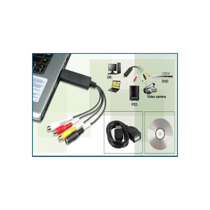 Capturador de Video y Audio USB