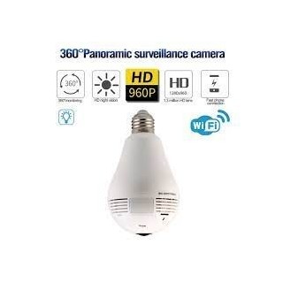 Bombillo Led Con Cámara Wifi