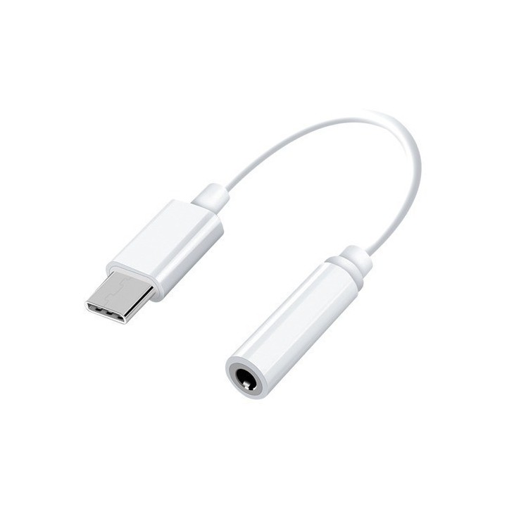 Adaptador Usb Tipo C A Auxiliar 3.5mm Cable