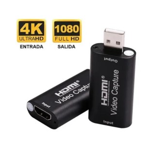 Capturadora HDMI USB 4K