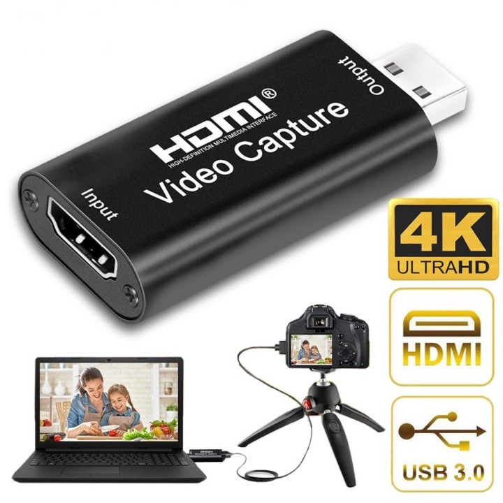 Capturadora HDMI USB 4K