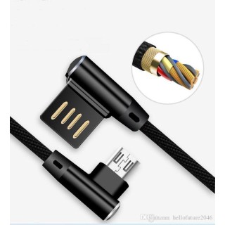 Cable de datos Doble L, 5V 2.4A