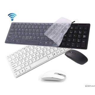COMBO TECLADO Y MOUSE INALAMBRICO K-06 Ultra Fino 2.4G
