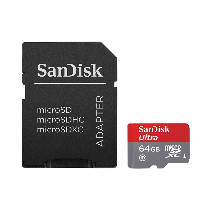 Memoria MicroSD SanDisk Ultra de 64 GB