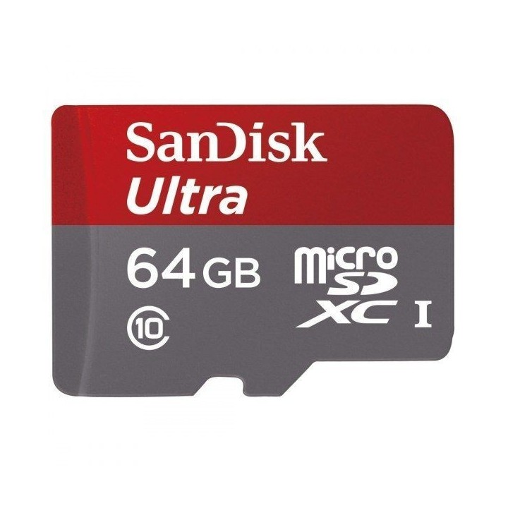 Memoria MicroSD SanDisk Ultra de 64 GB