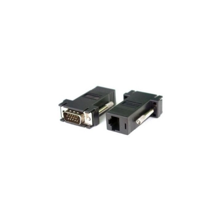 Extension VGA Macho Mediante Cable RJ45